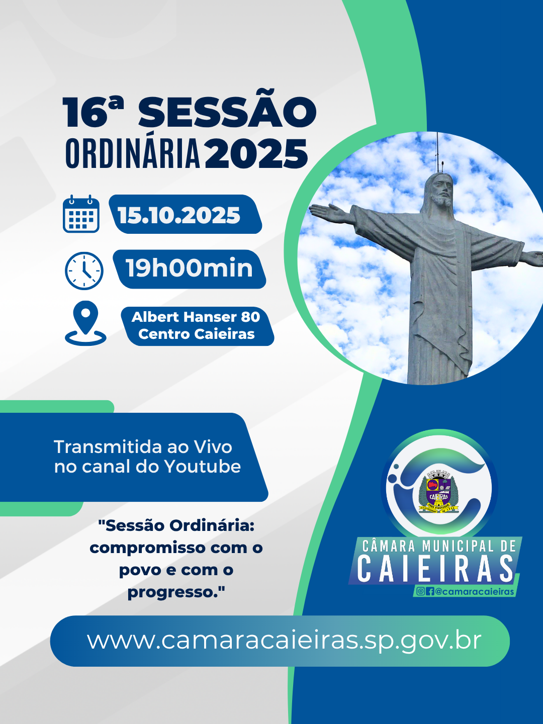 Notícia: 16ª Sessão Ordinária