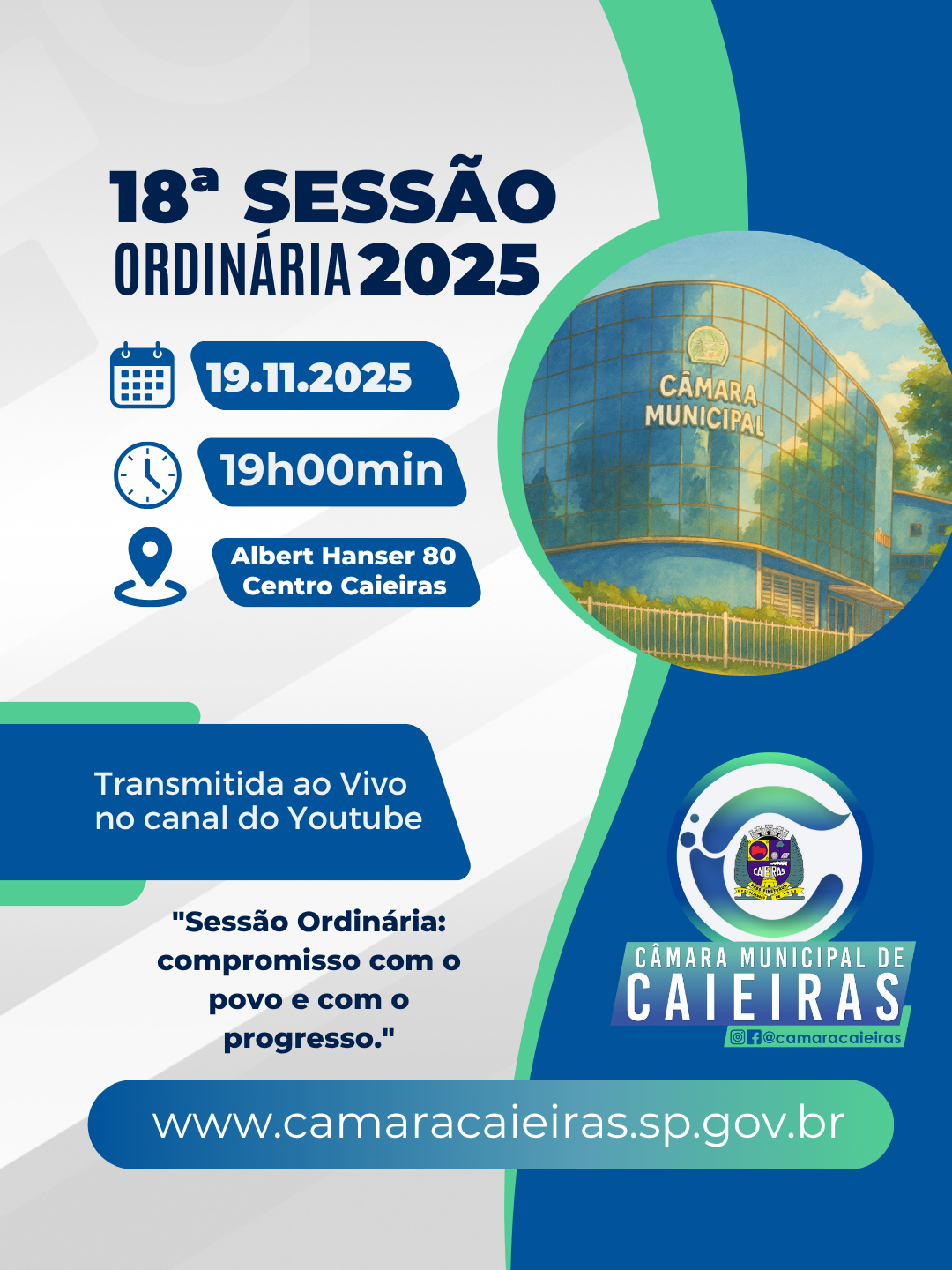 Notícia: 18ª Sessão Ordinária 2025